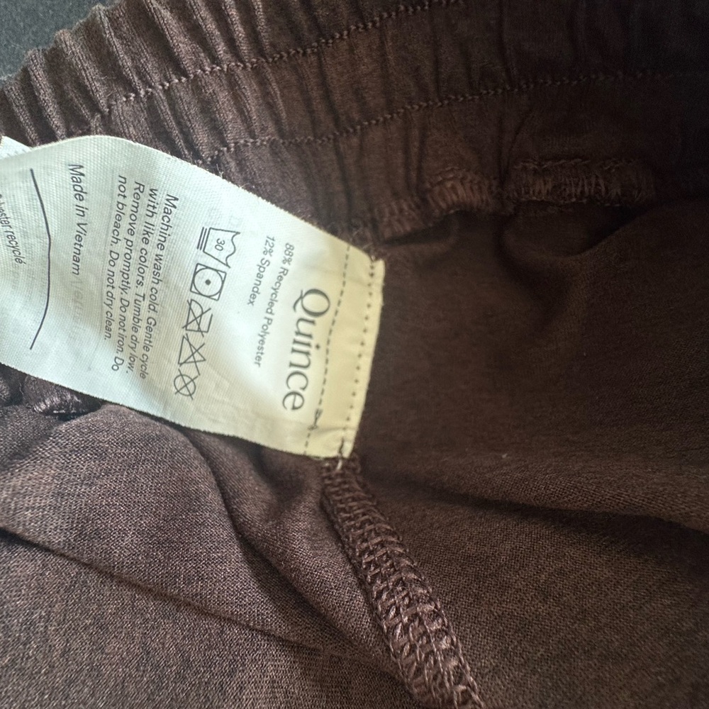 Quince Jogger Flowknit size M  Brown - Picture 4 of 4